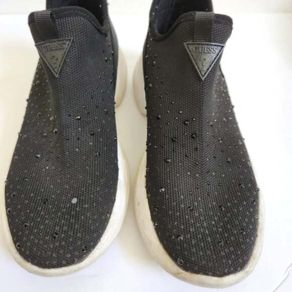 SALE 💥Guess Bellini Platform Mid-Top Sneaker with Rhinestone size 6.5 - Picture 8 of 8